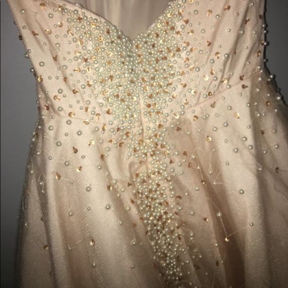 strapless Grad Dress - Picture 2 of 5